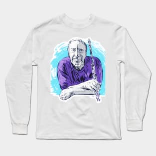 Herbie Mann - An illustration by Paul Cemmick Long Sleeve T-Shirt